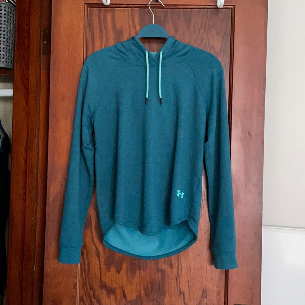Blue light weight under armor hoodie